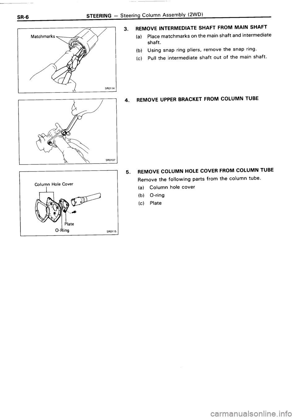TOYOTA 4RUNNER 1986  Service Repair Manual 