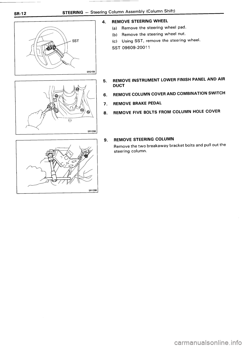TOYOTA 4RUNNER 1986  Service Repair Manual 