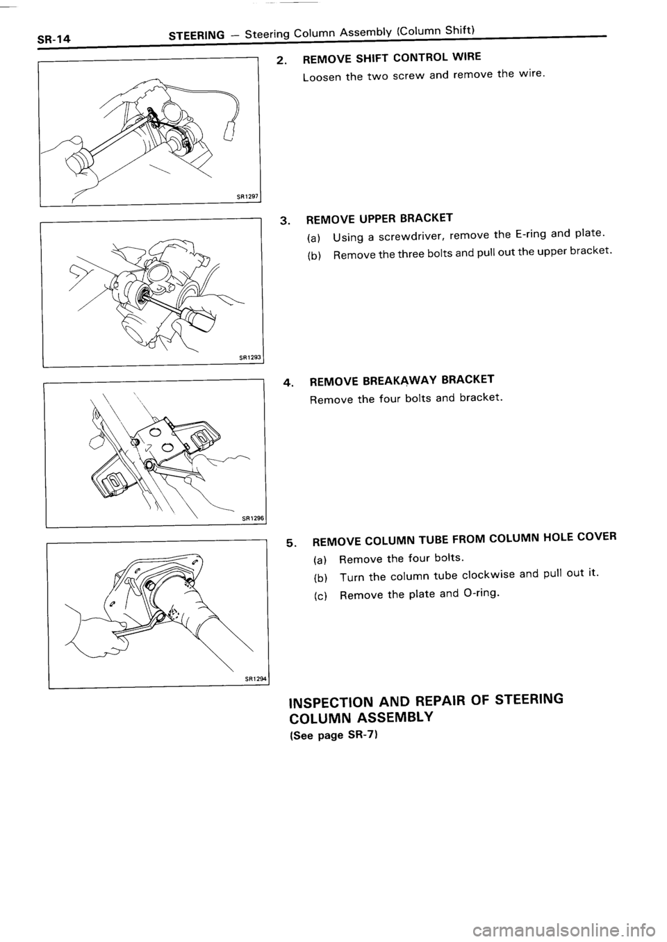 TOYOTA 4RUNNER 1986  Service Repair Manual 