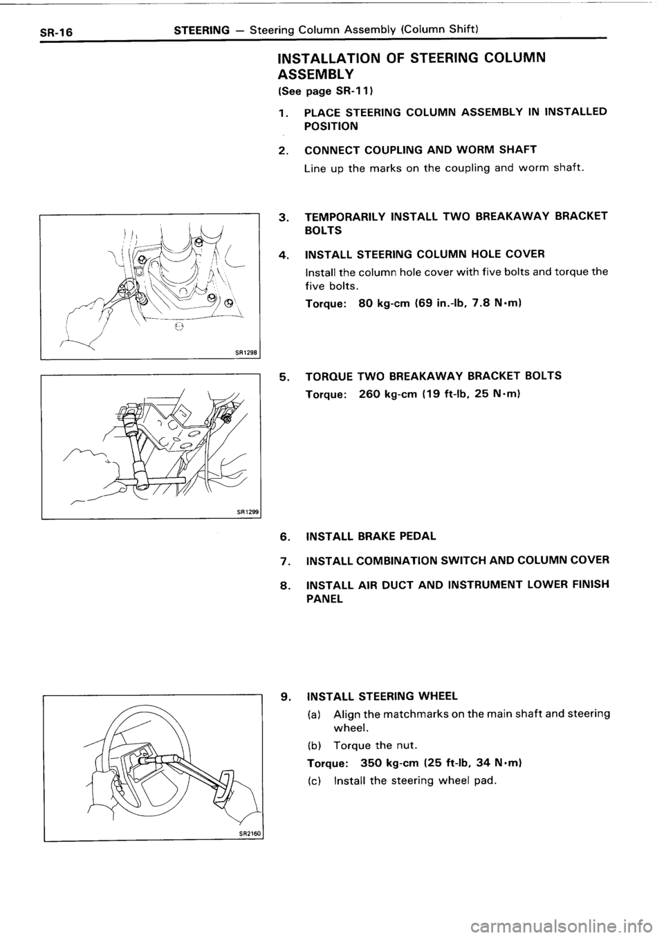 TOYOTA 4RUNNER 1986  Service Repair Manual 