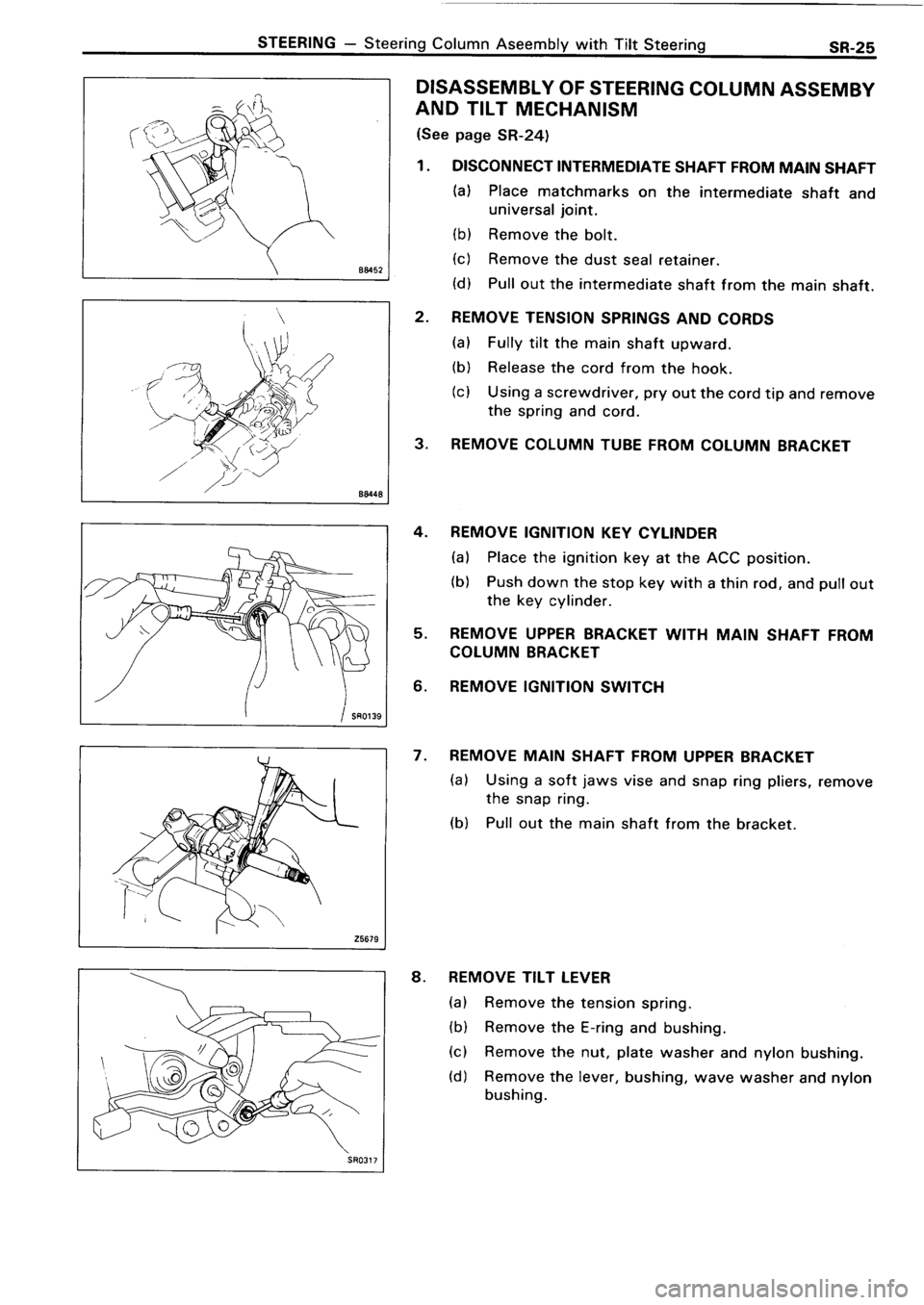 TOYOTA 4RUNNER 1986  Service Repair Manual 