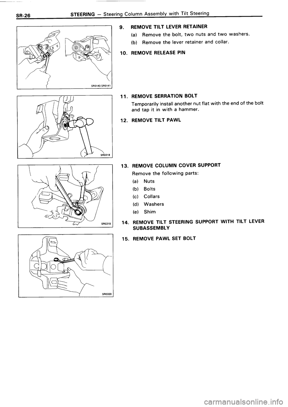TOYOTA 4RUNNER 1986  Service Repair Manual 