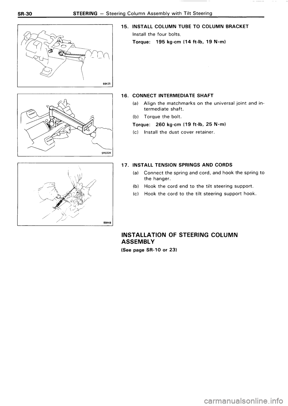 TOYOTA 4RUNNER 1986  Service Repair Manual 