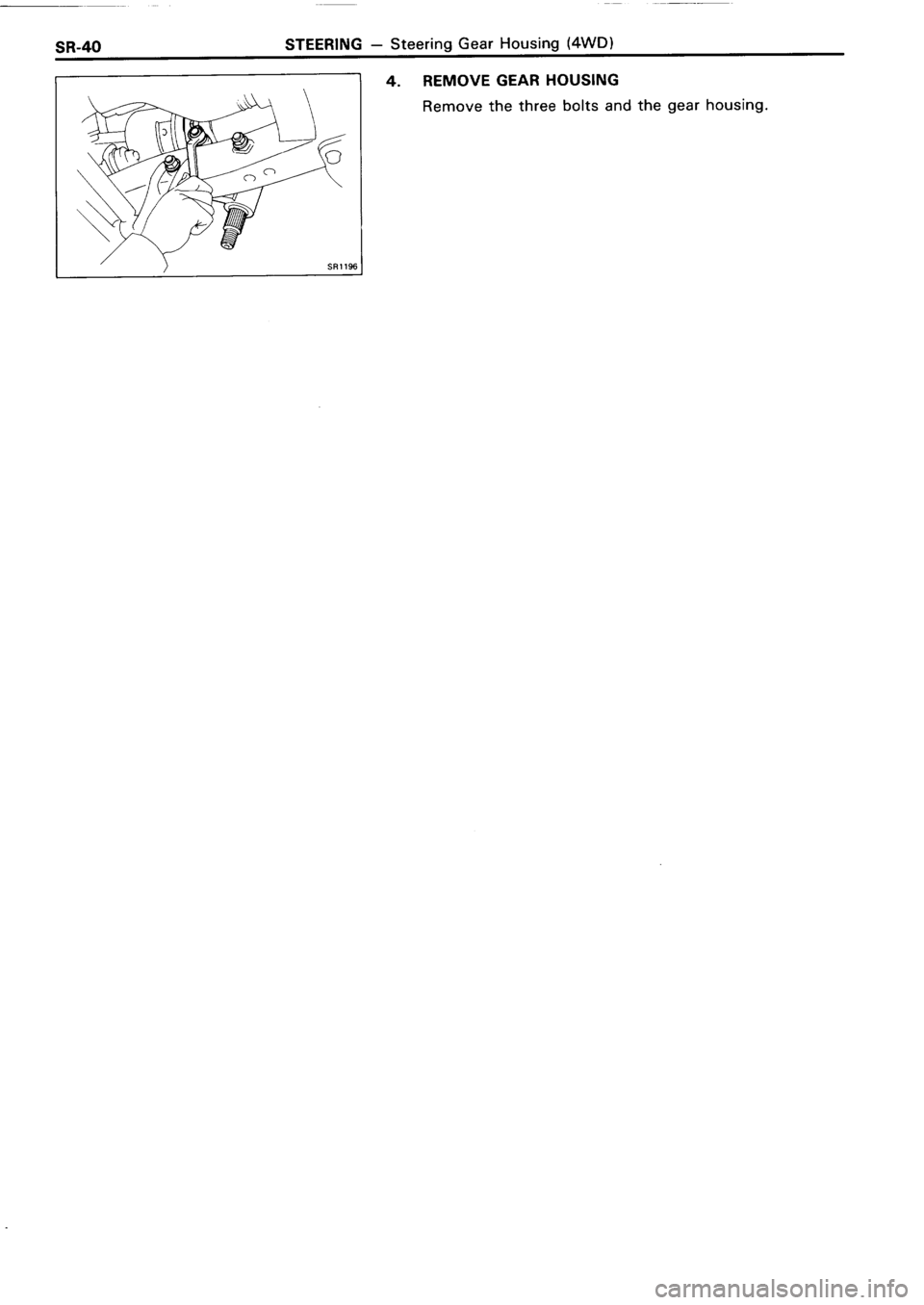 TOYOTA 4RUNNER 1986  Service Repair Manual 