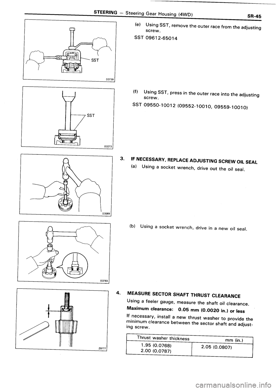 TOYOTA 4RUNNER 1986  Service Repair Manual 