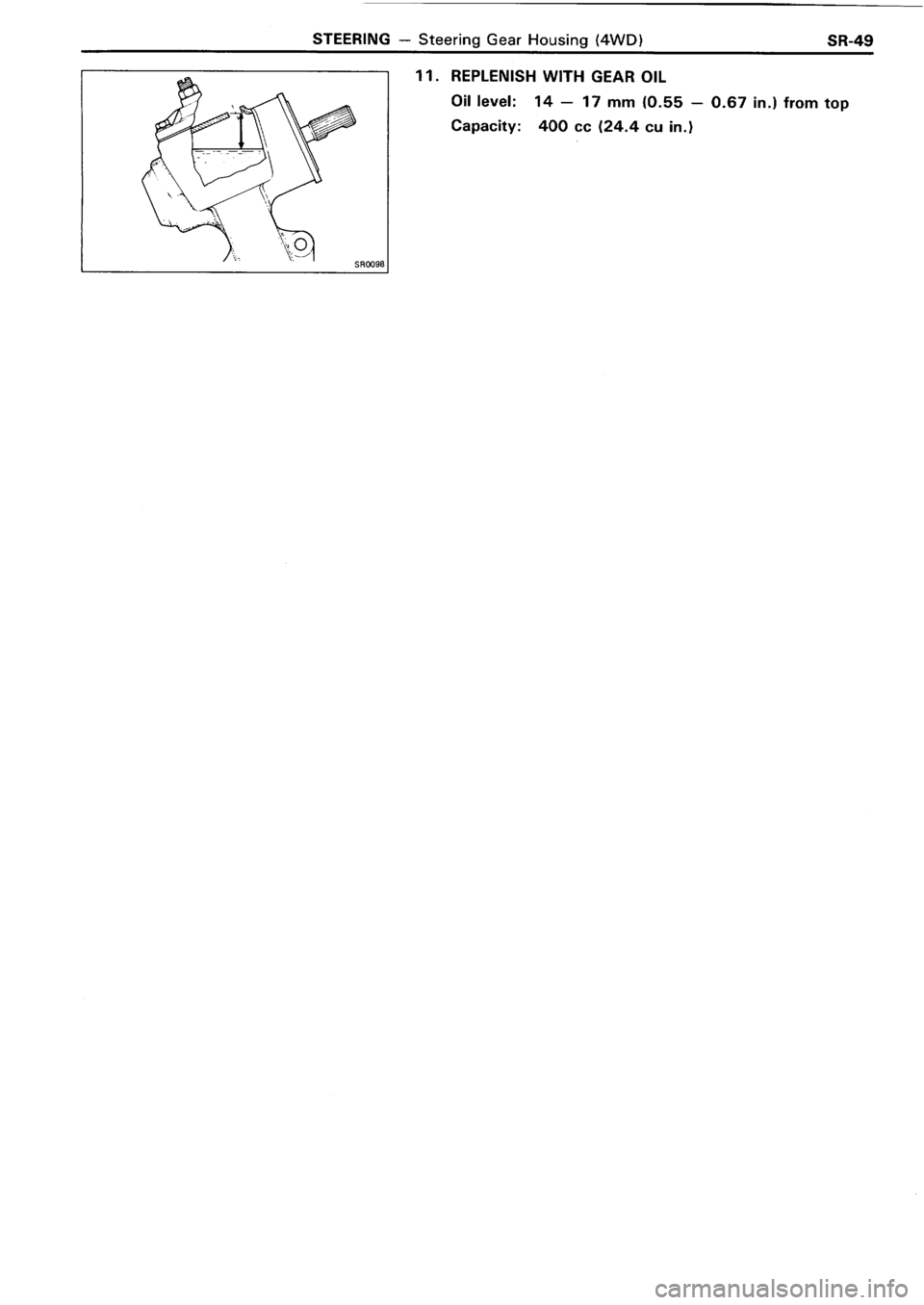 TOYOTA 4RUNNER 1986  Service Repair Manual 