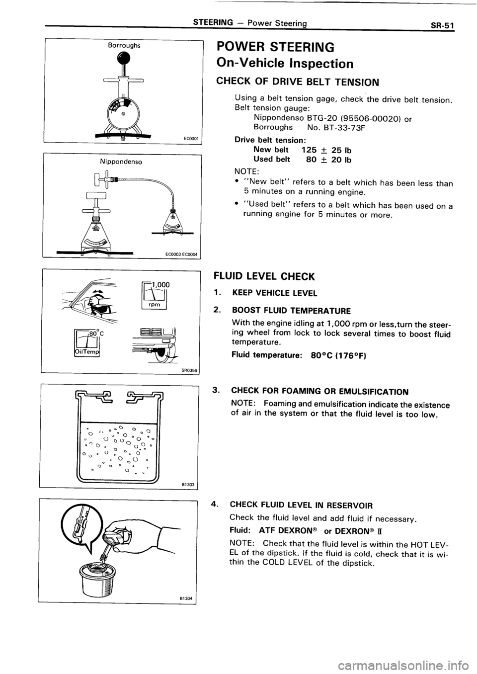 TOYOTA 4RUNNER 1986  Service Repair Manual 