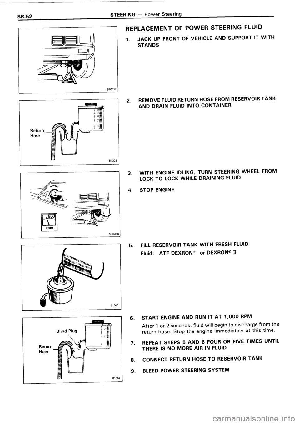 TOYOTA 4RUNNER 1986  Service Repair Manual 