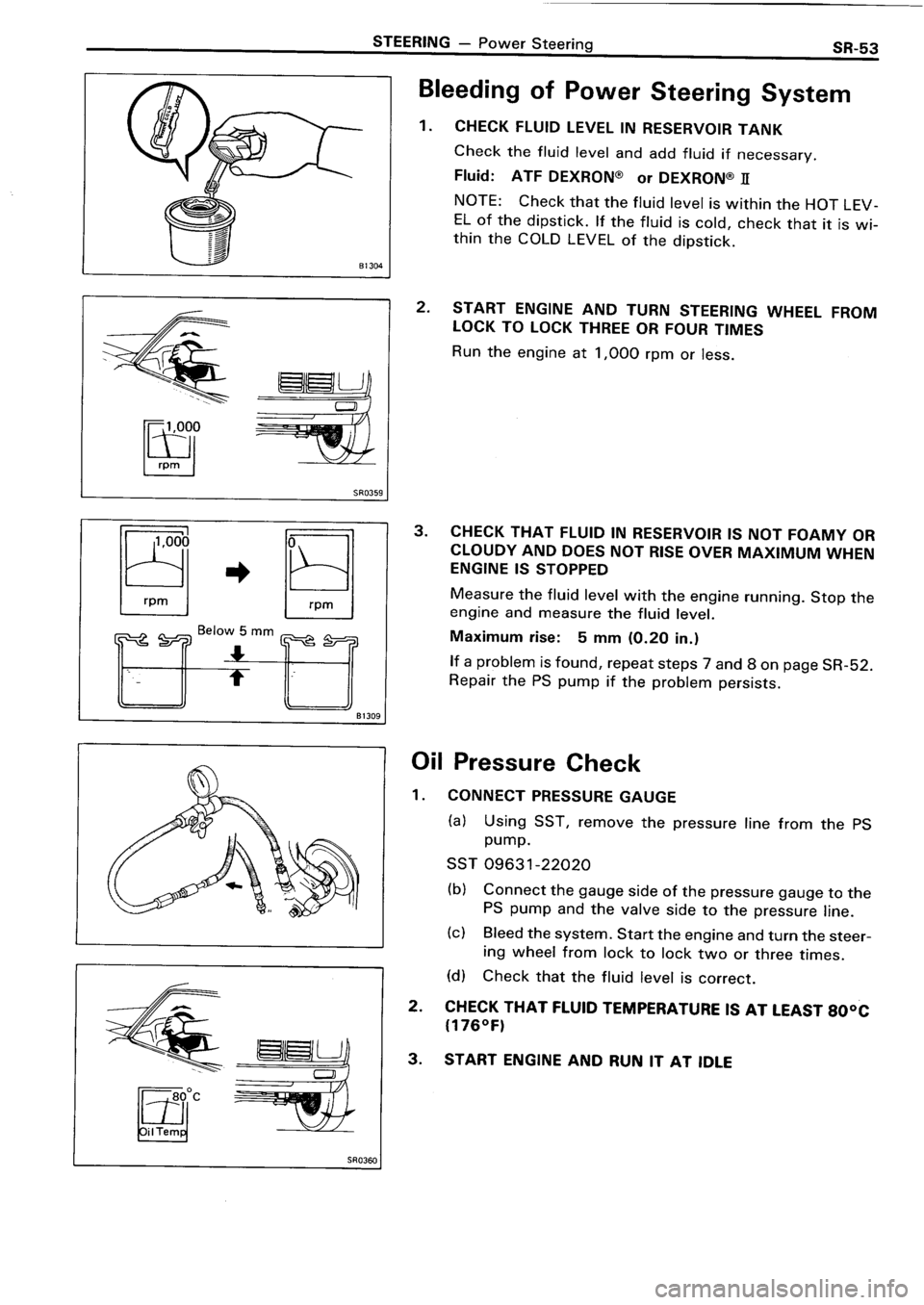 TOYOTA 4RUNNER 1986  Service Repair Manual 