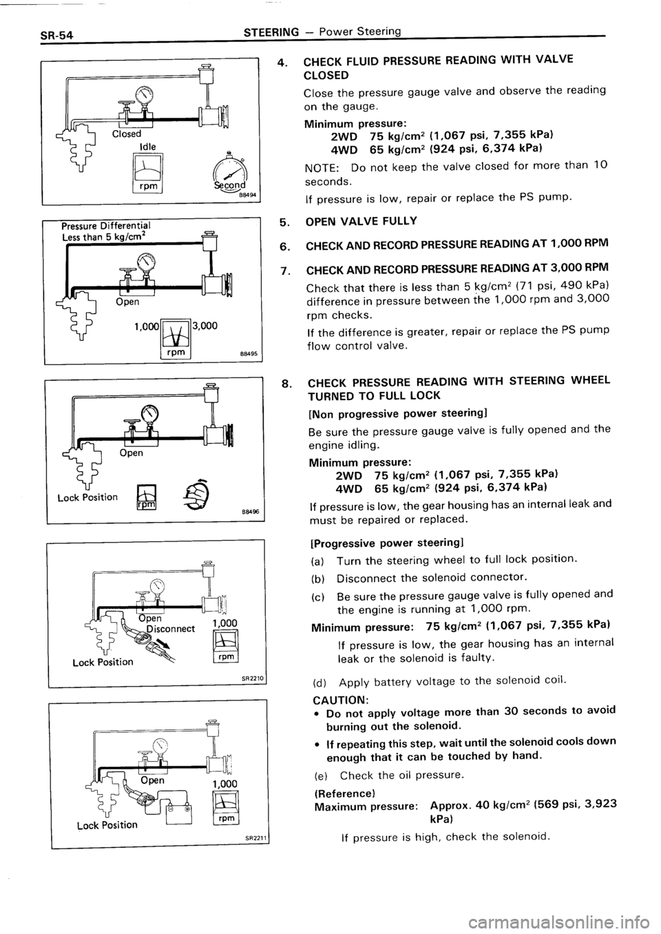 TOYOTA 4RUNNER 1986  Service Repair Manual 
