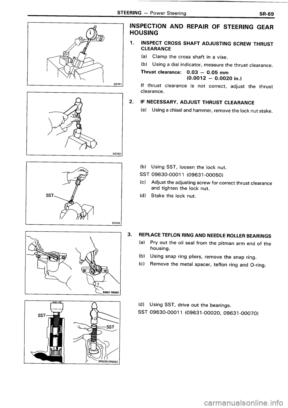 TOYOTA 4RUNNER 1986  Service Repair Manual 