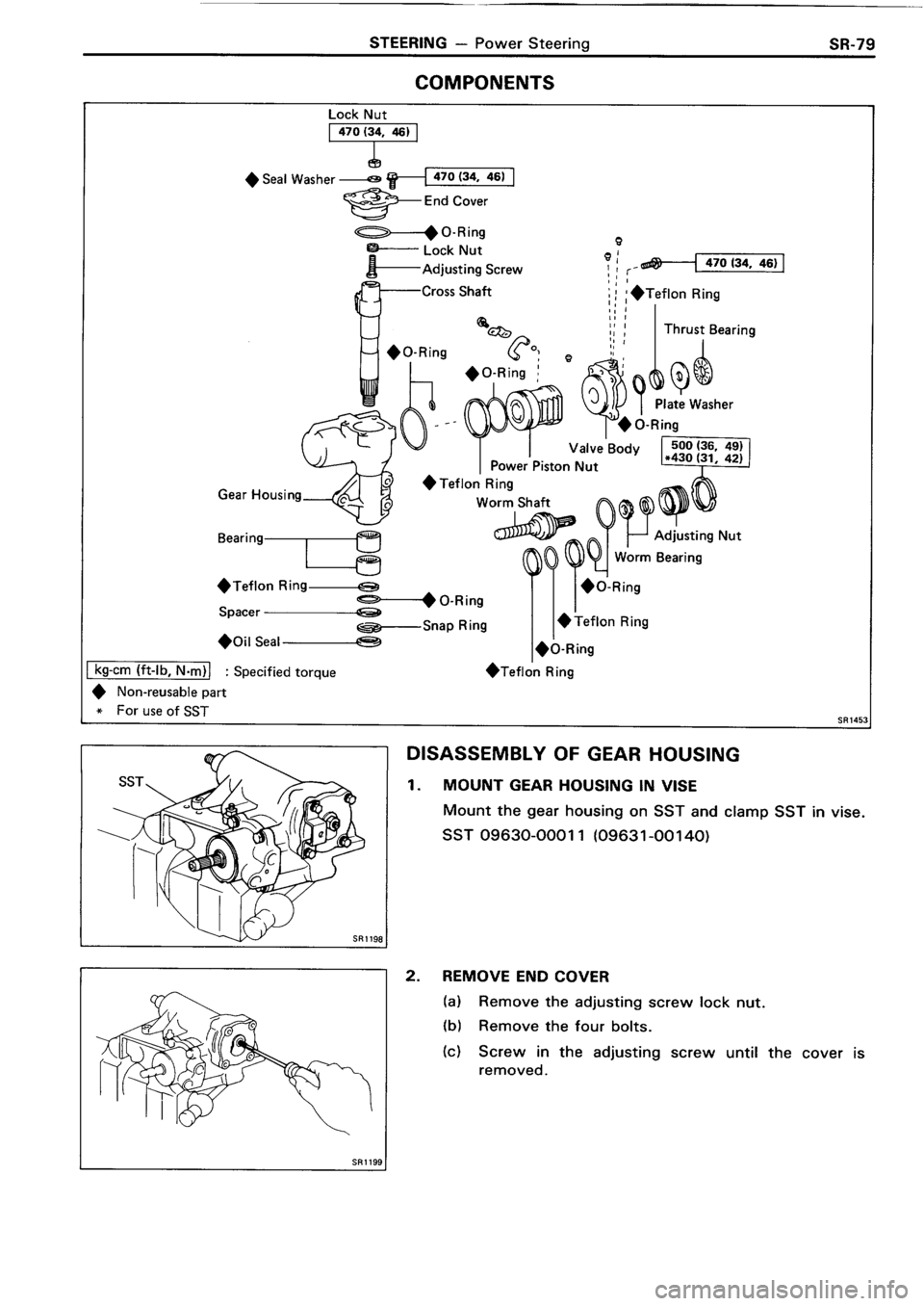 TOYOTA 4RUNNER 1986  Service Repair Manual 