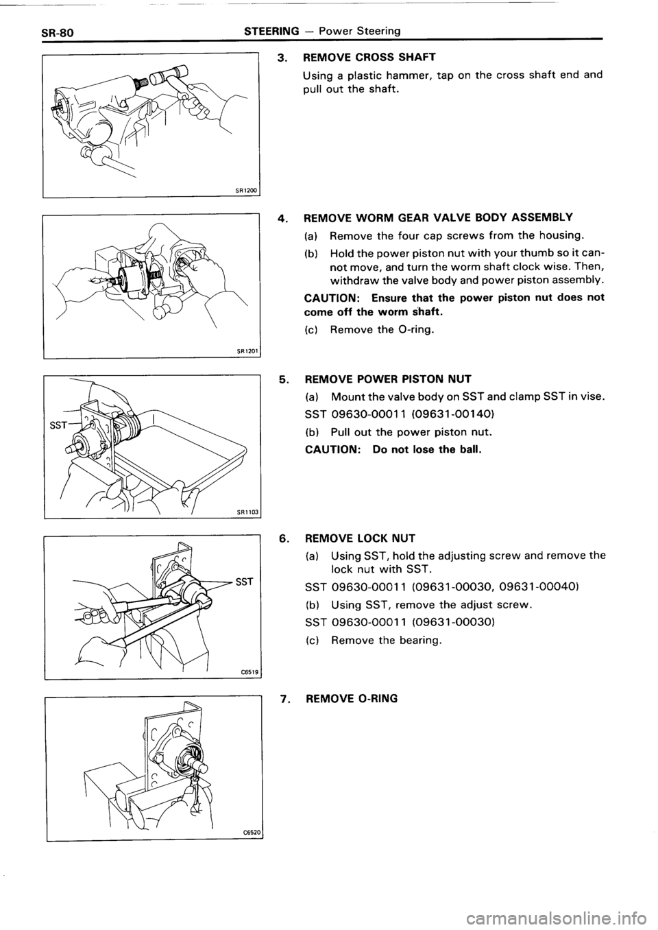 TOYOTA 4RUNNER 1986  Service Repair Manual 