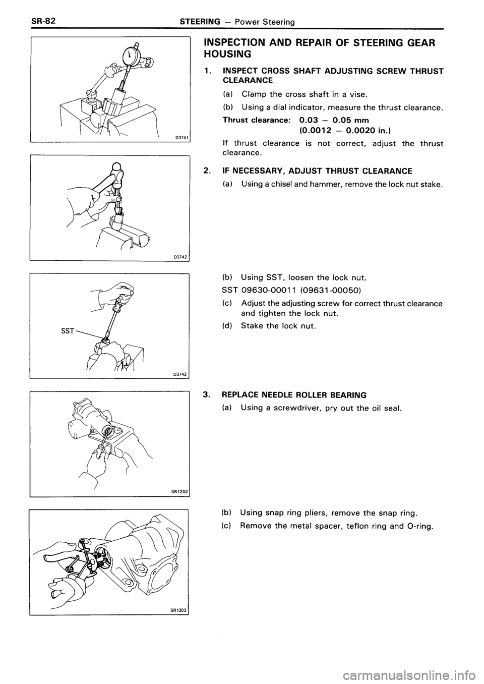 TOYOTA 4RUNNER 1986  Service Repair Manual 