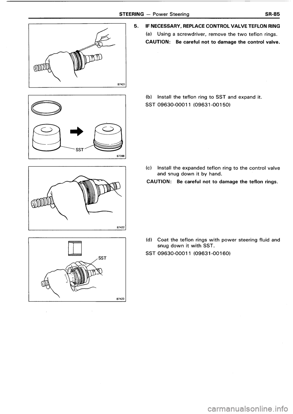 TOYOTA 4RUNNER 1986  Service Repair Manual 