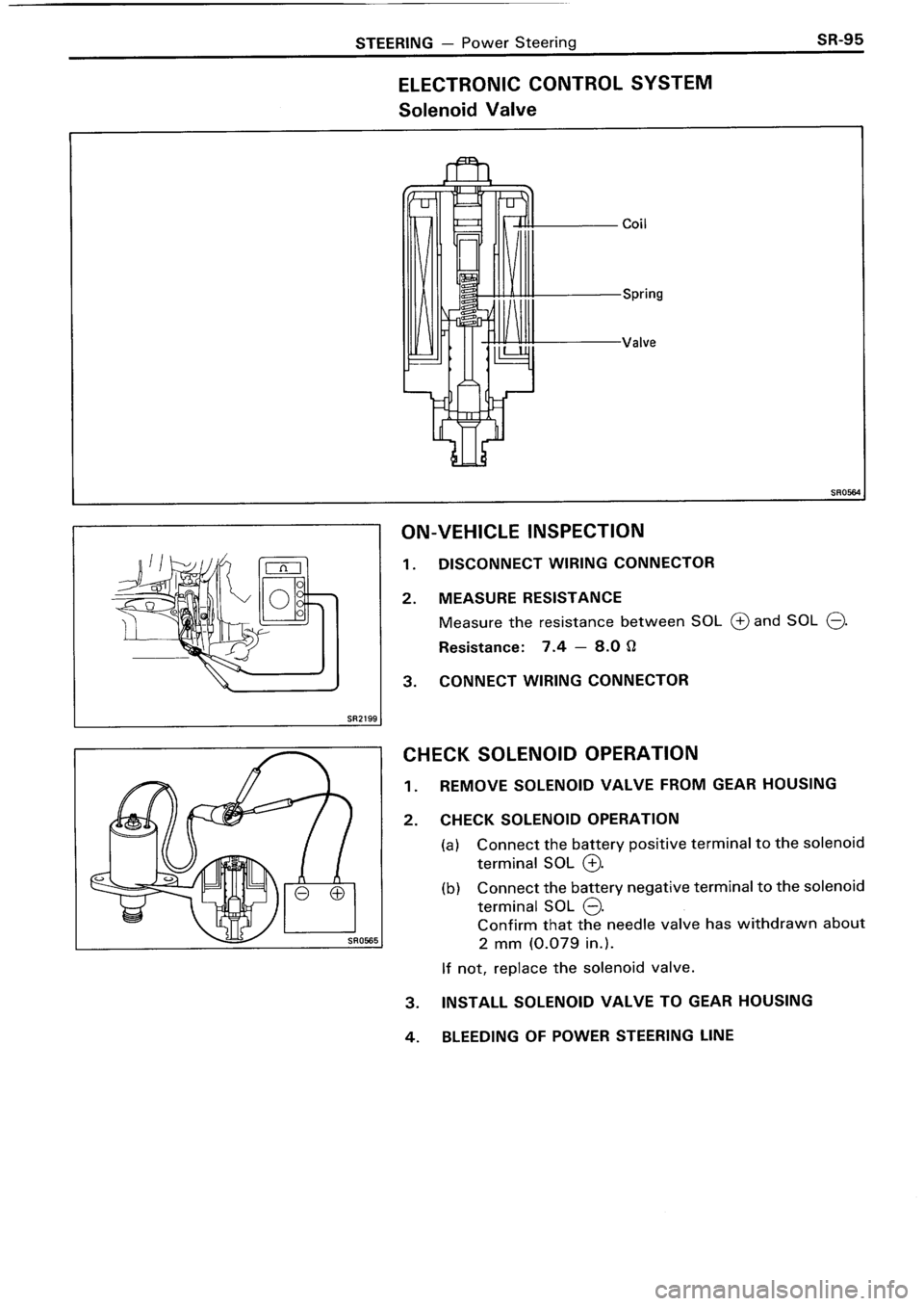 TOYOTA 4RUNNER 1986  Service Repair Manual 