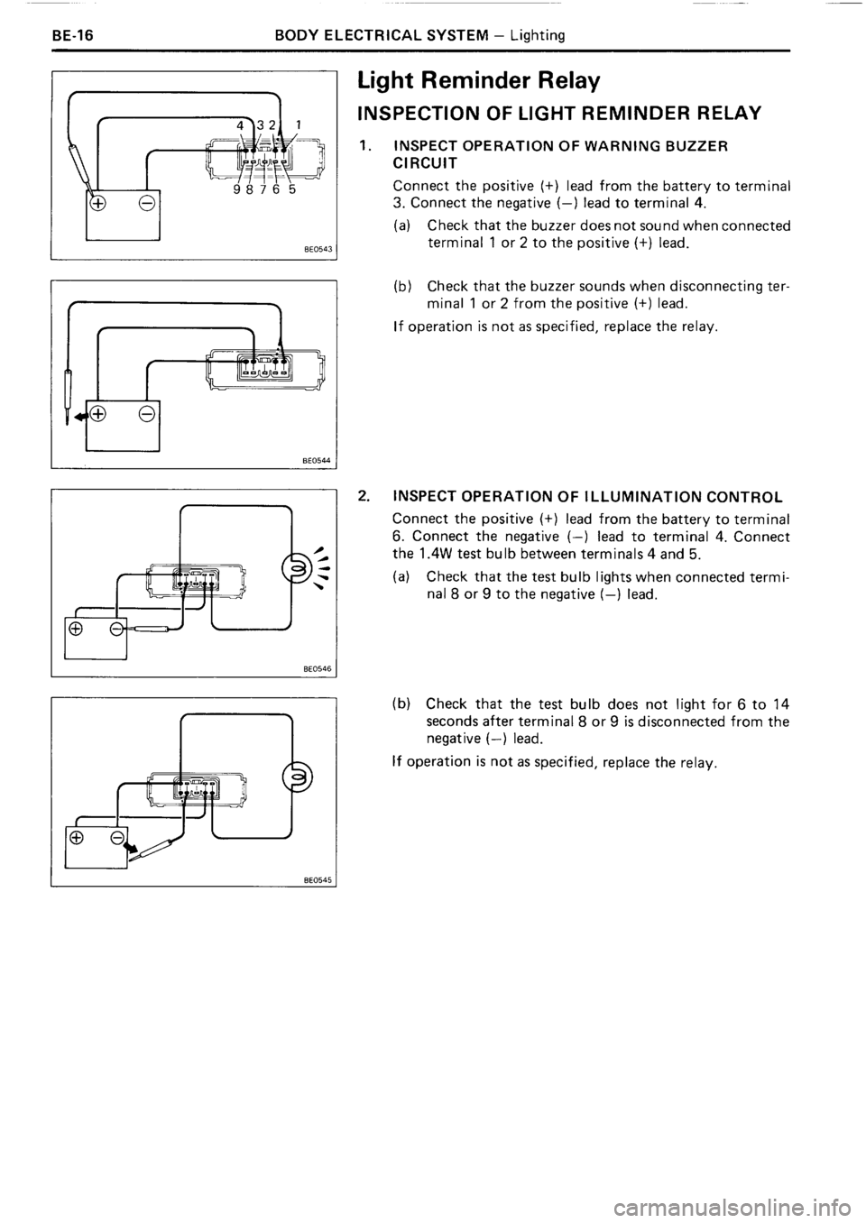 TOYOTA 4RUNNER 1986  Service Repair Manual 