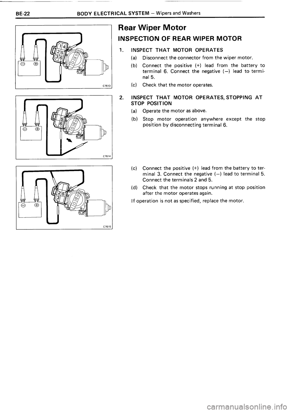 TOYOTA 4RUNNER 1986  Service Repair Manual 