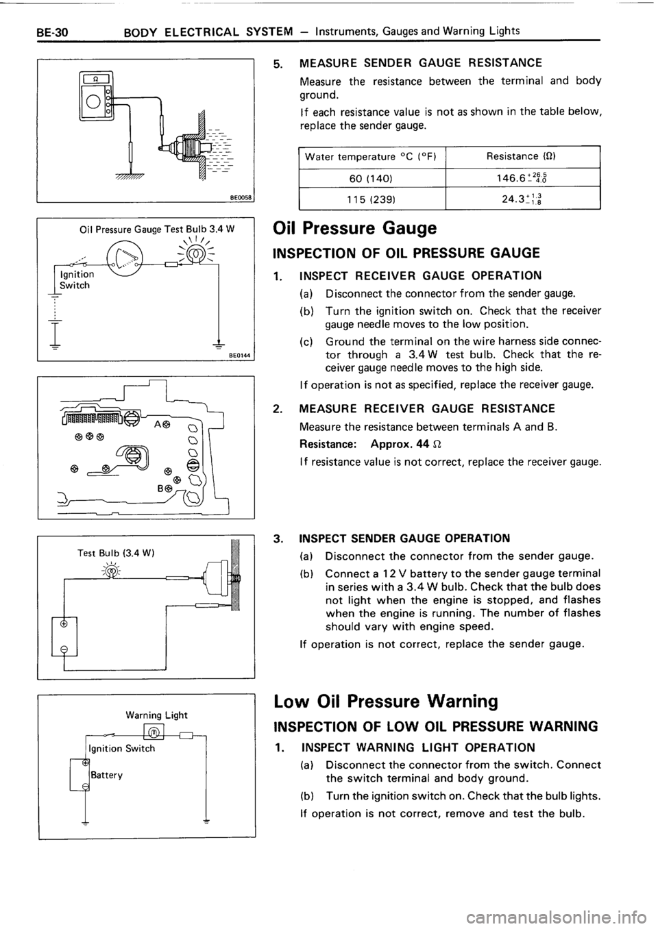 TOYOTA 4RUNNER 1986  Service Repair Manual 