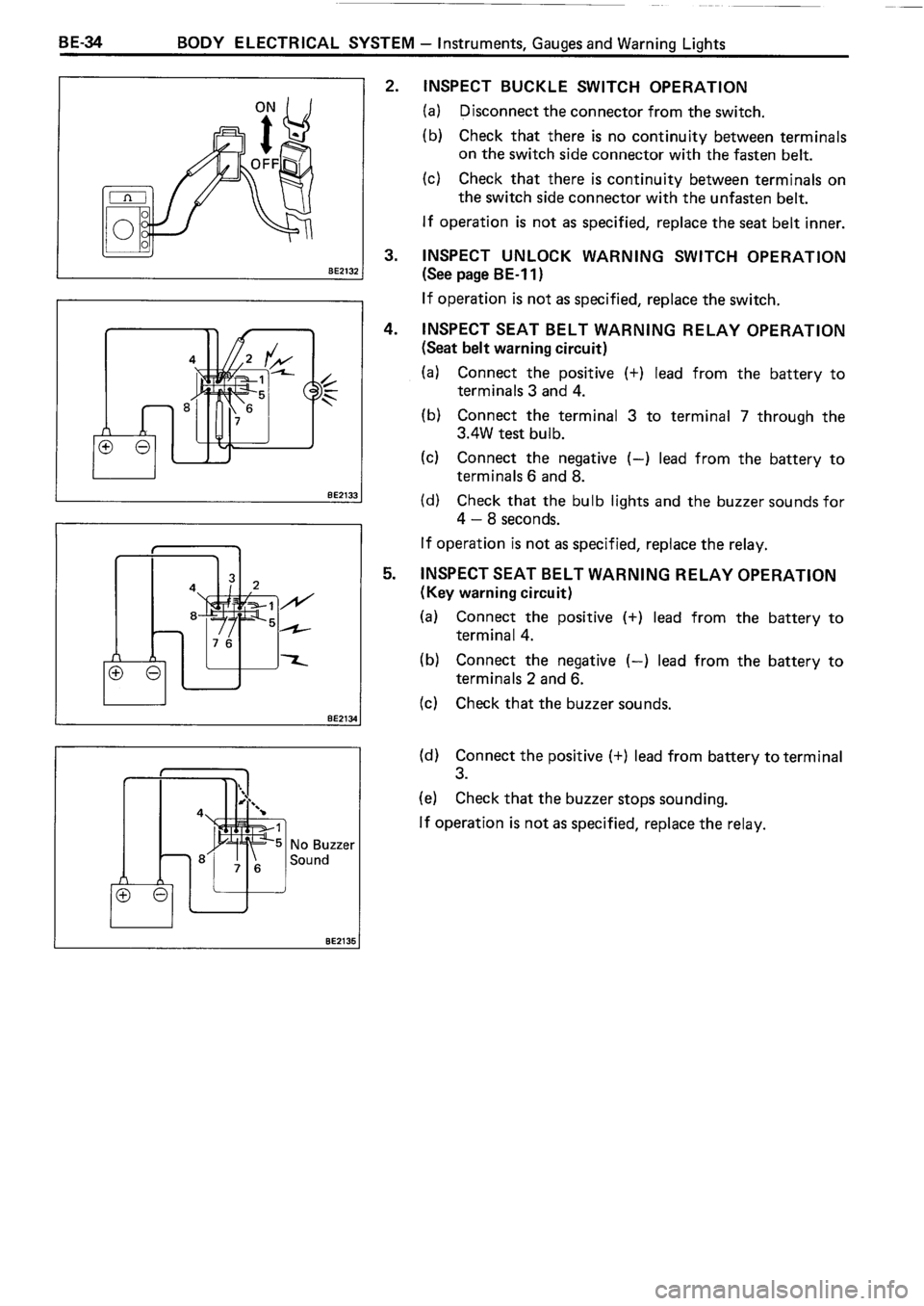 TOYOTA 4RUNNER 1986  Service Repair Manual 