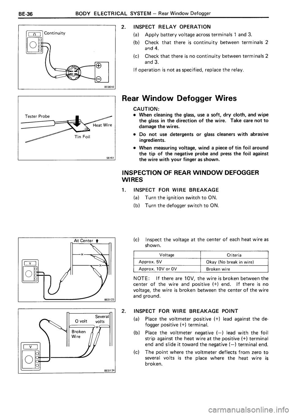 TOYOTA 4RUNNER 1986  Service Repair Manual 