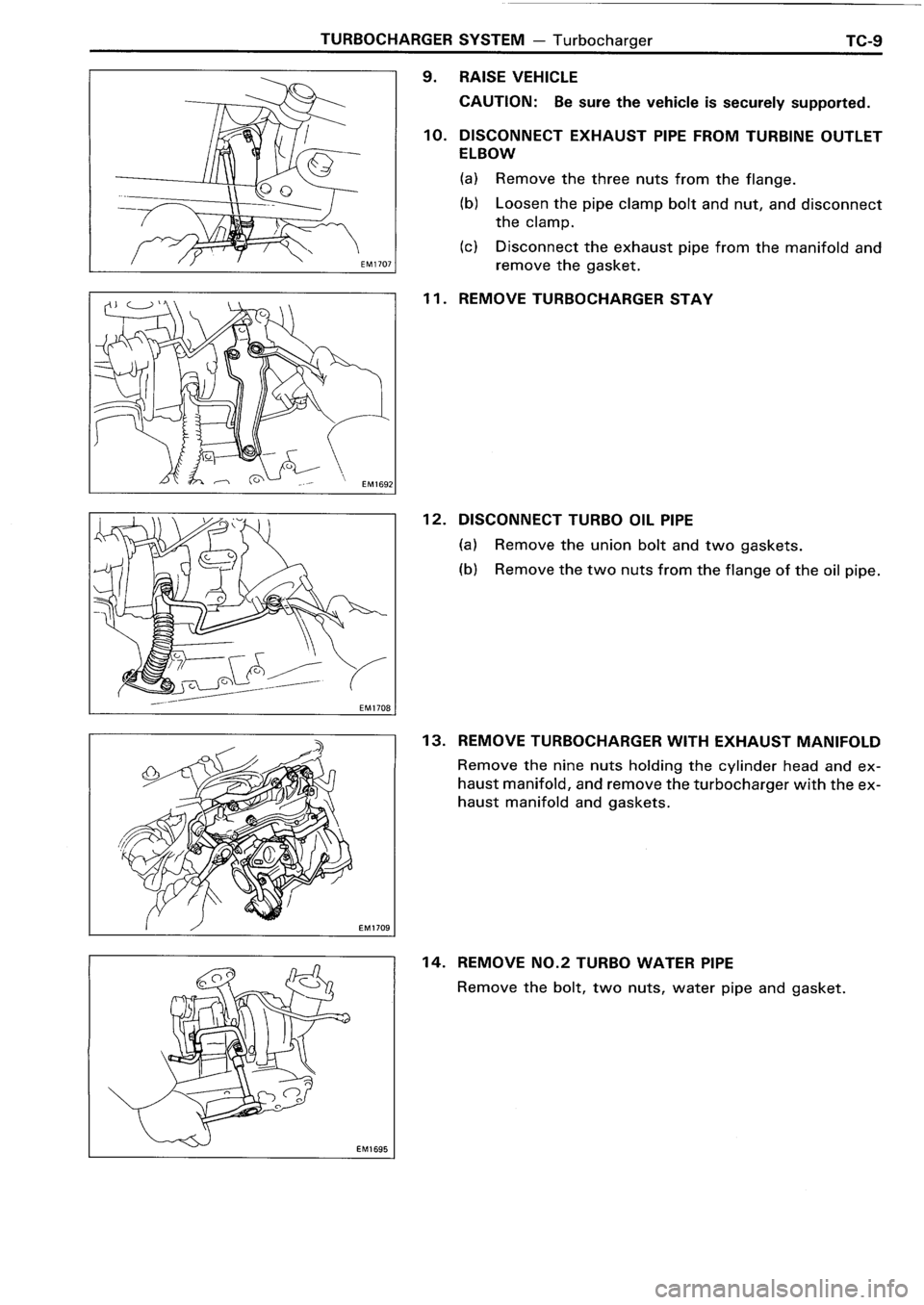 TOYOTA 4RUNNER 1986  Service Repair Manual 