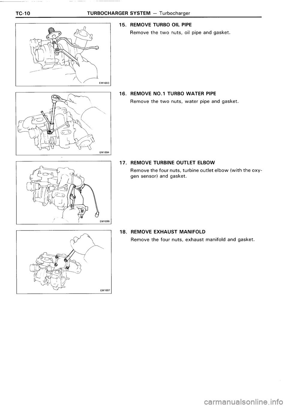 TOYOTA 4RUNNER 1986  Service Repair Manual 