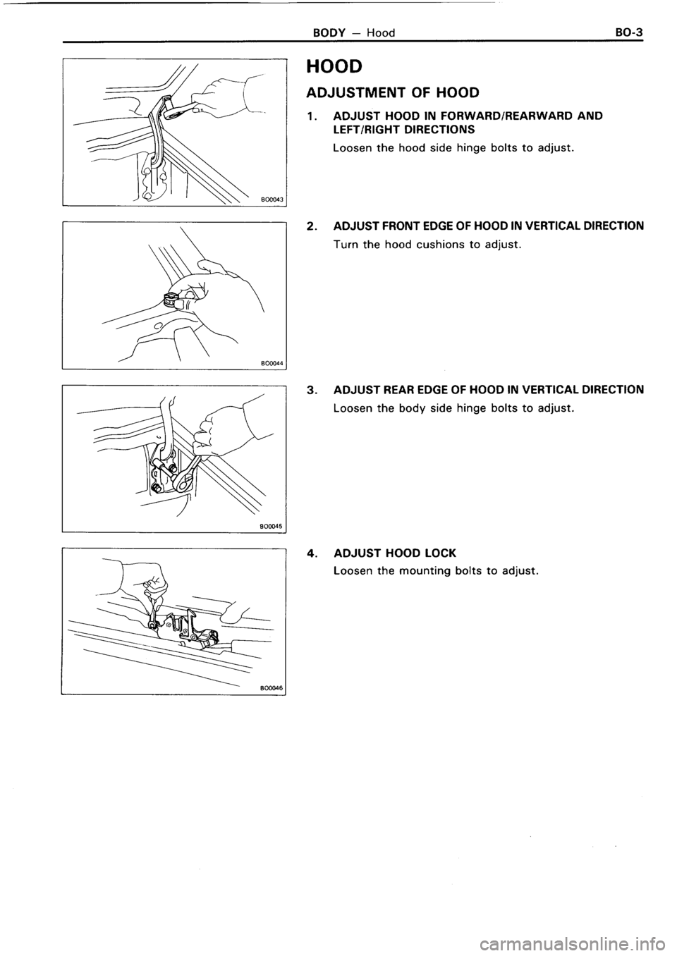TOYOTA 4RUNNER 1986  Service Repair Manual 