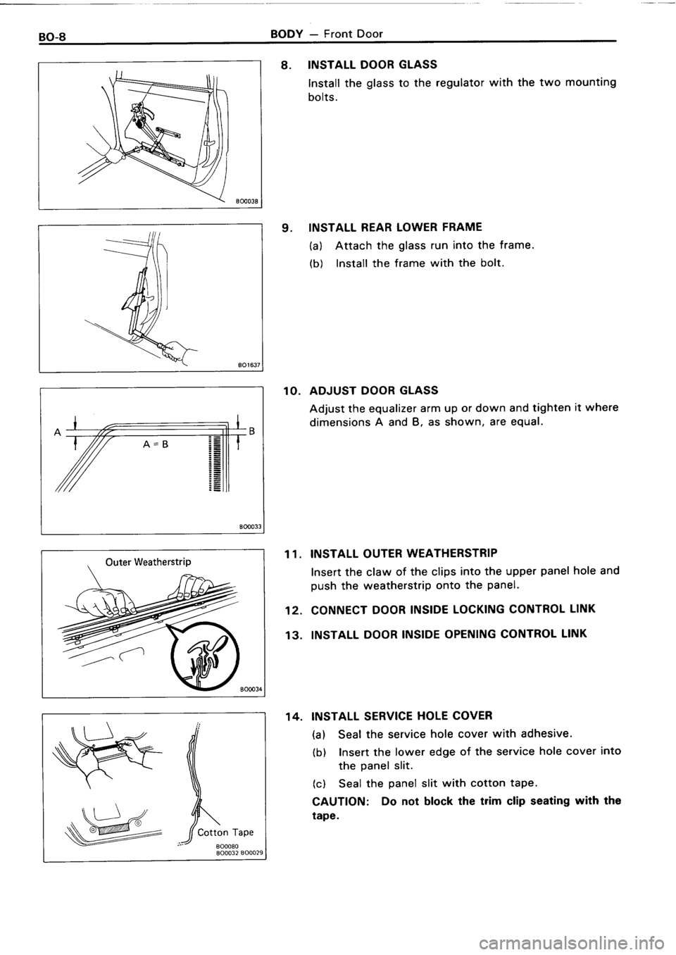TOYOTA 4RUNNER 1986  Service Repair Manual 