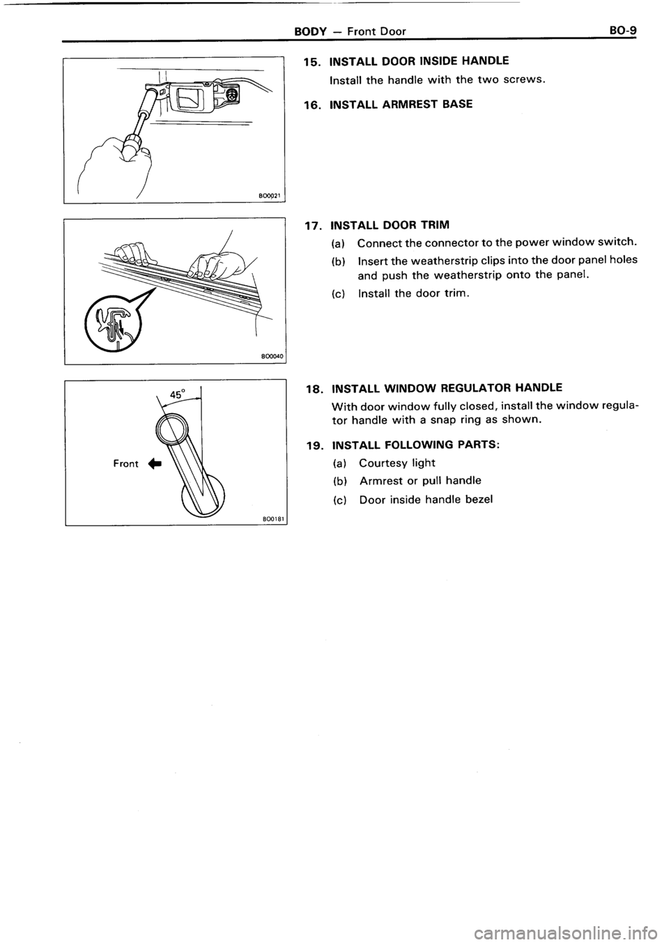 TOYOTA 4RUNNER 1986  Service Repair Manual 