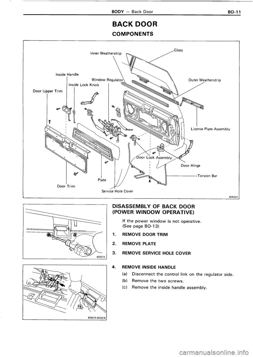 TOYOTA 4RUNNER 1986  Service Repair Manual 