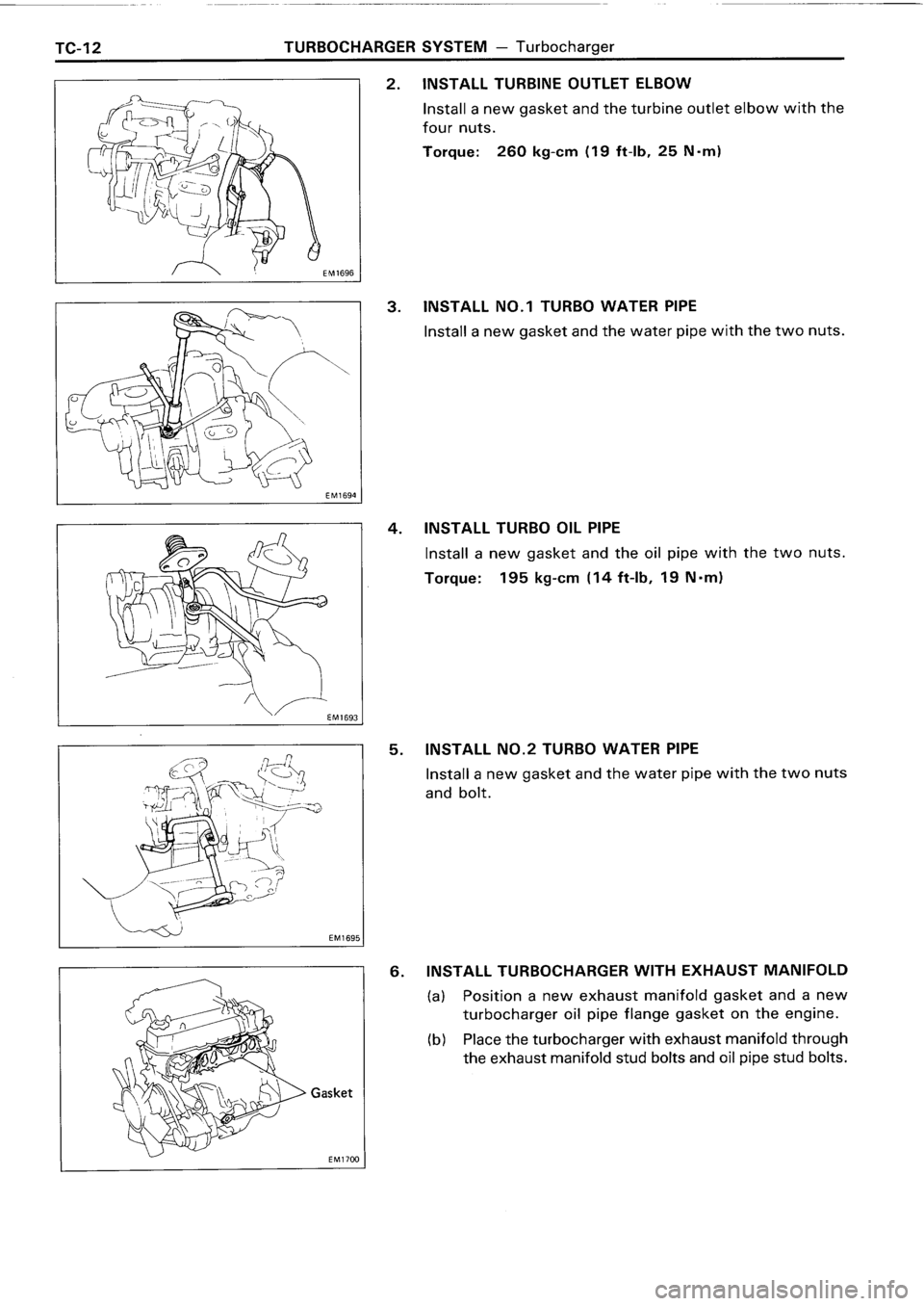 TOYOTA 4RUNNER 1986  Service Repair Manual 