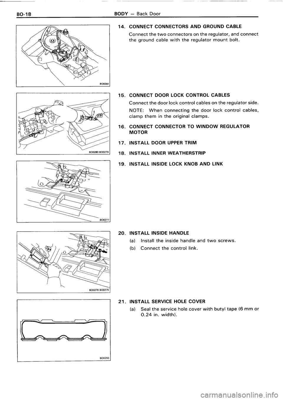 TOYOTA 4RUNNER 1986  Service Repair Manual 