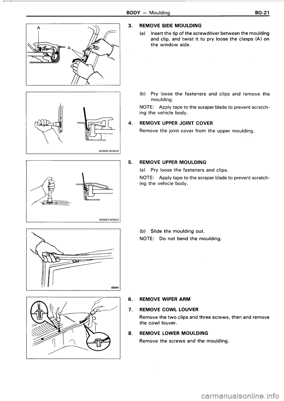 TOYOTA 4RUNNER 1986  Service Repair Manual 