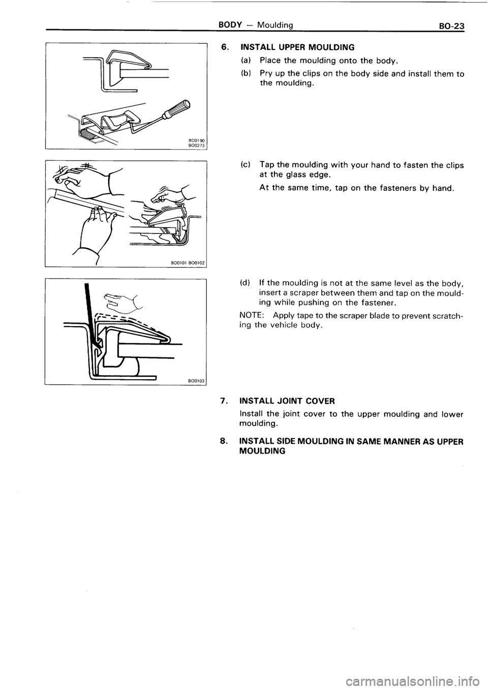 TOYOTA 4RUNNER 1986  Service Repair Manual 