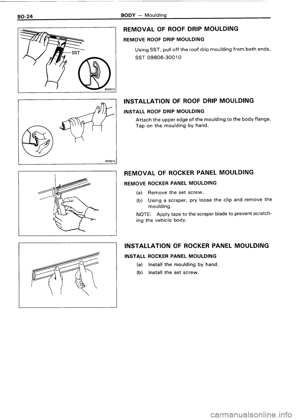 TOYOTA 4RUNNER 1986  Service Repair Manual 