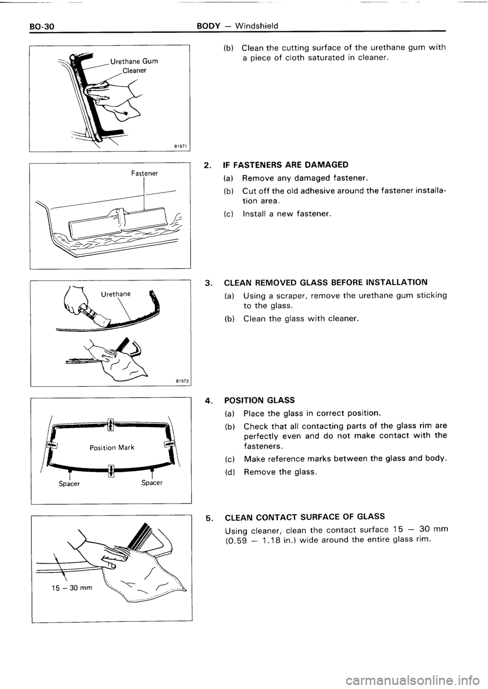 TOYOTA 4RUNNER 1986  Service Repair Manual 