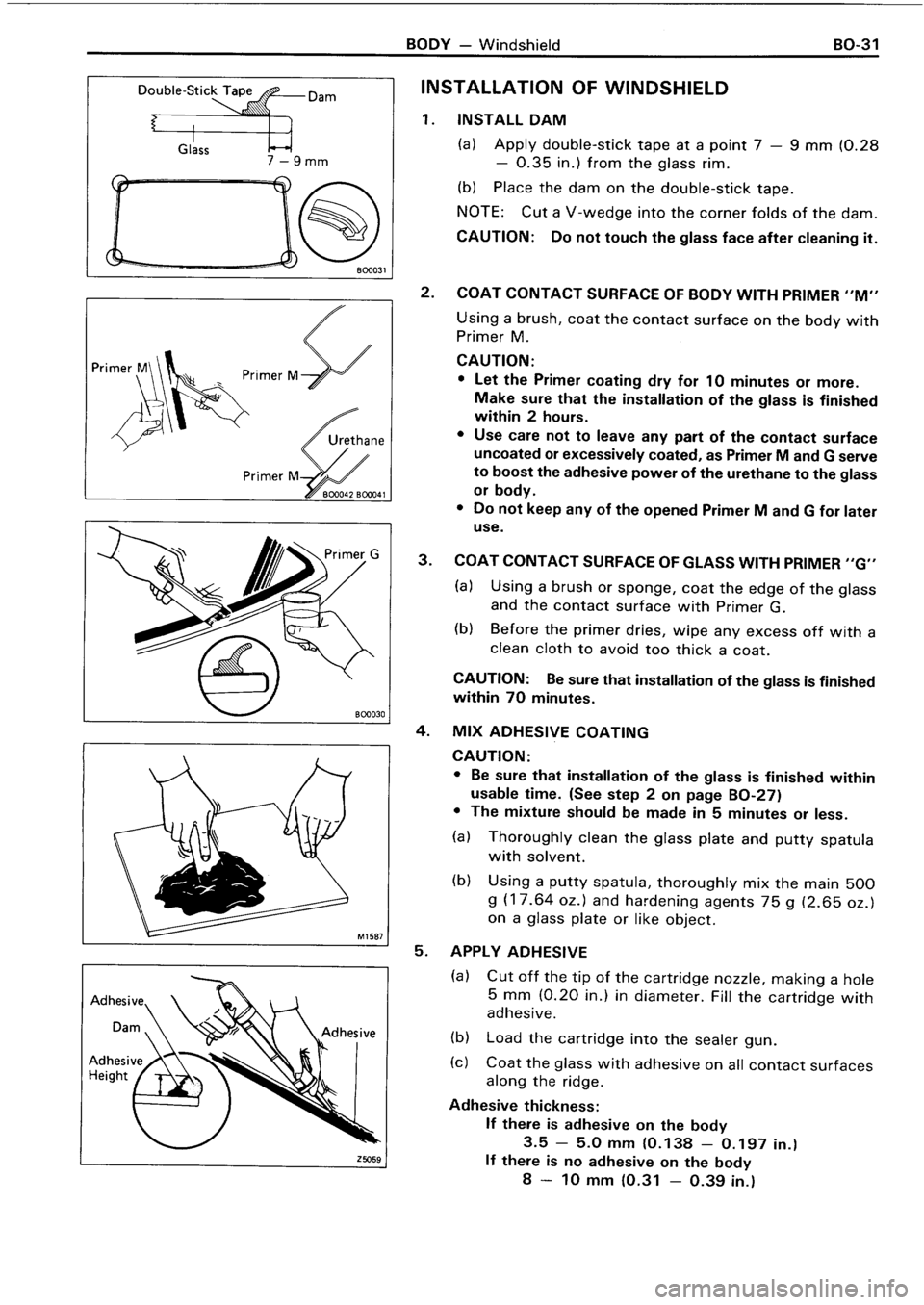 TOYOTA 4RUNNER 1986  Service Repair Manual 