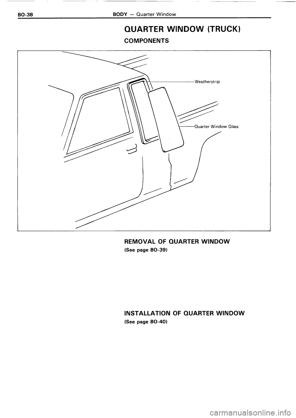 TOYOTA 4RUNNER 1986  Service Repair Manual 