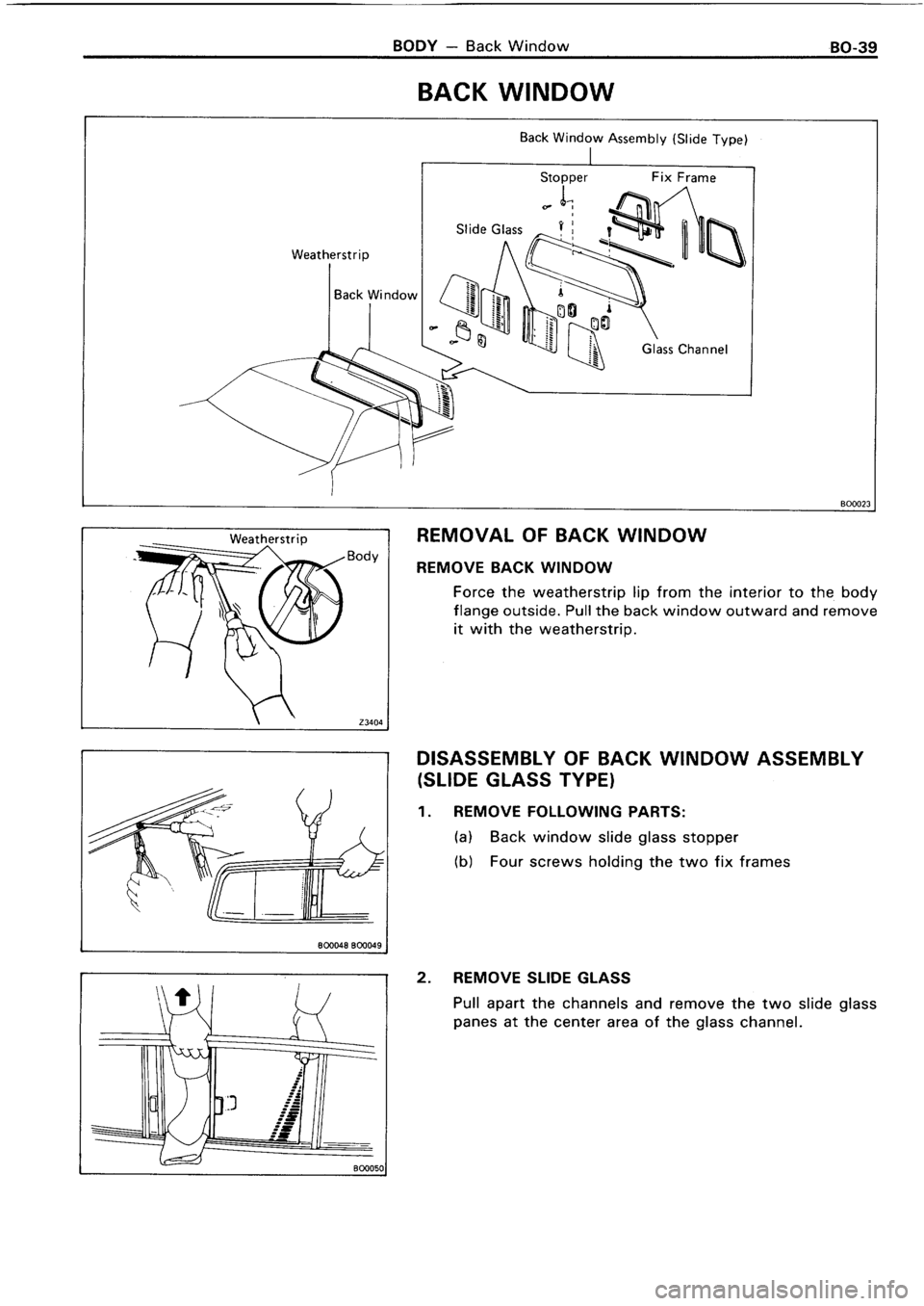 TOYOTA 4RUNNER 1986  Service Repair Manual 