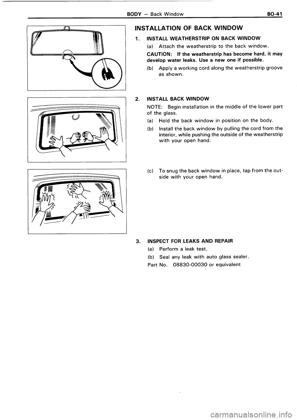 TOYOTA 4RUNNER 1986  Service Repair Manual 