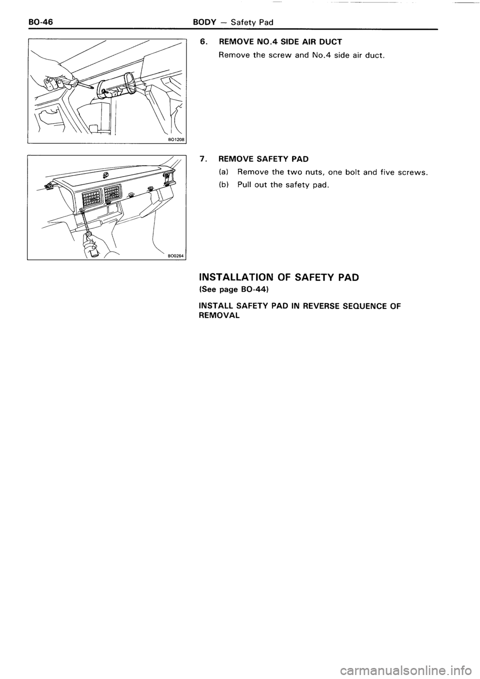 TOYOTA 4RUNNER 1986  Service Repair Manual 
