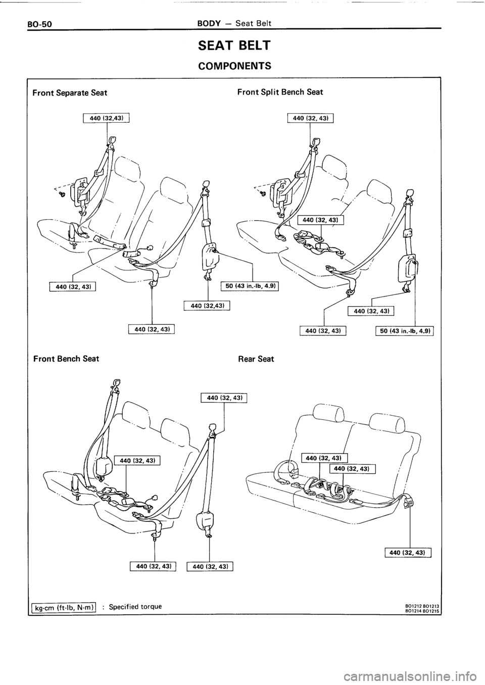TOYOTA 4RUNNER 1986  Service Repair Manual 