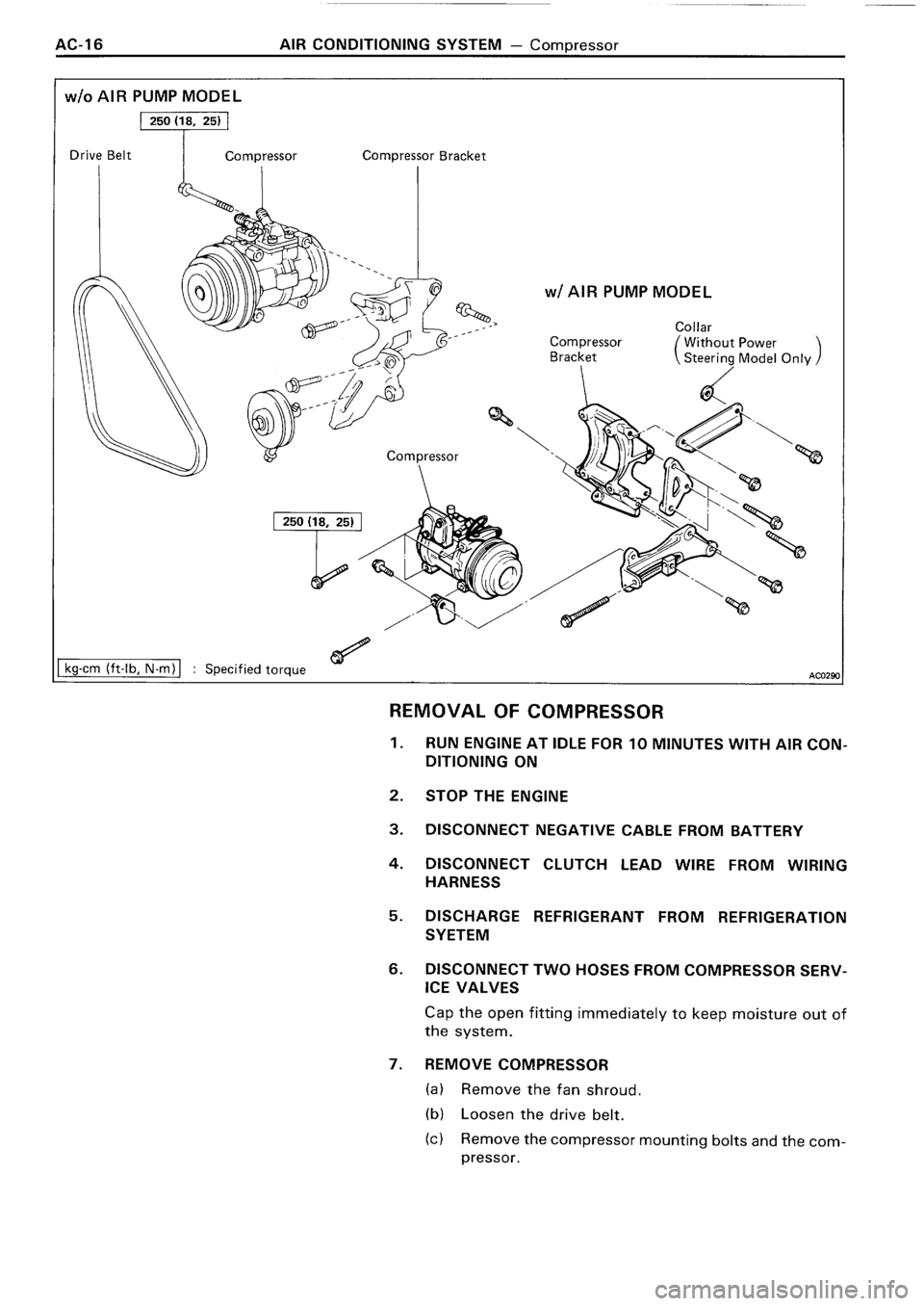 TOYOTA 4RUNNER 1986  Service Repair Manual 