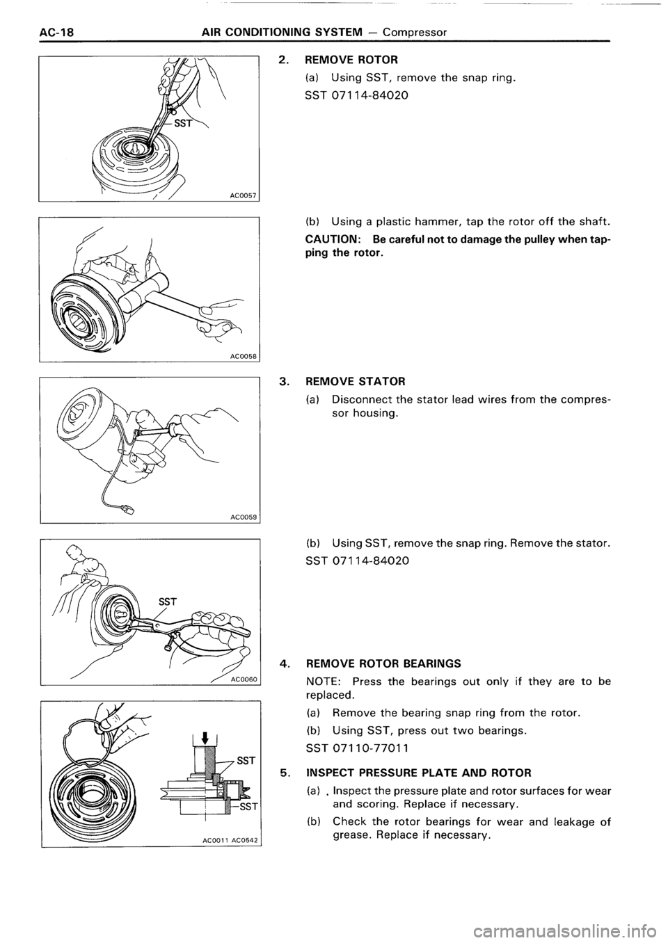 TOYOTA 4RUNNER 1986  Service Repair Manual 