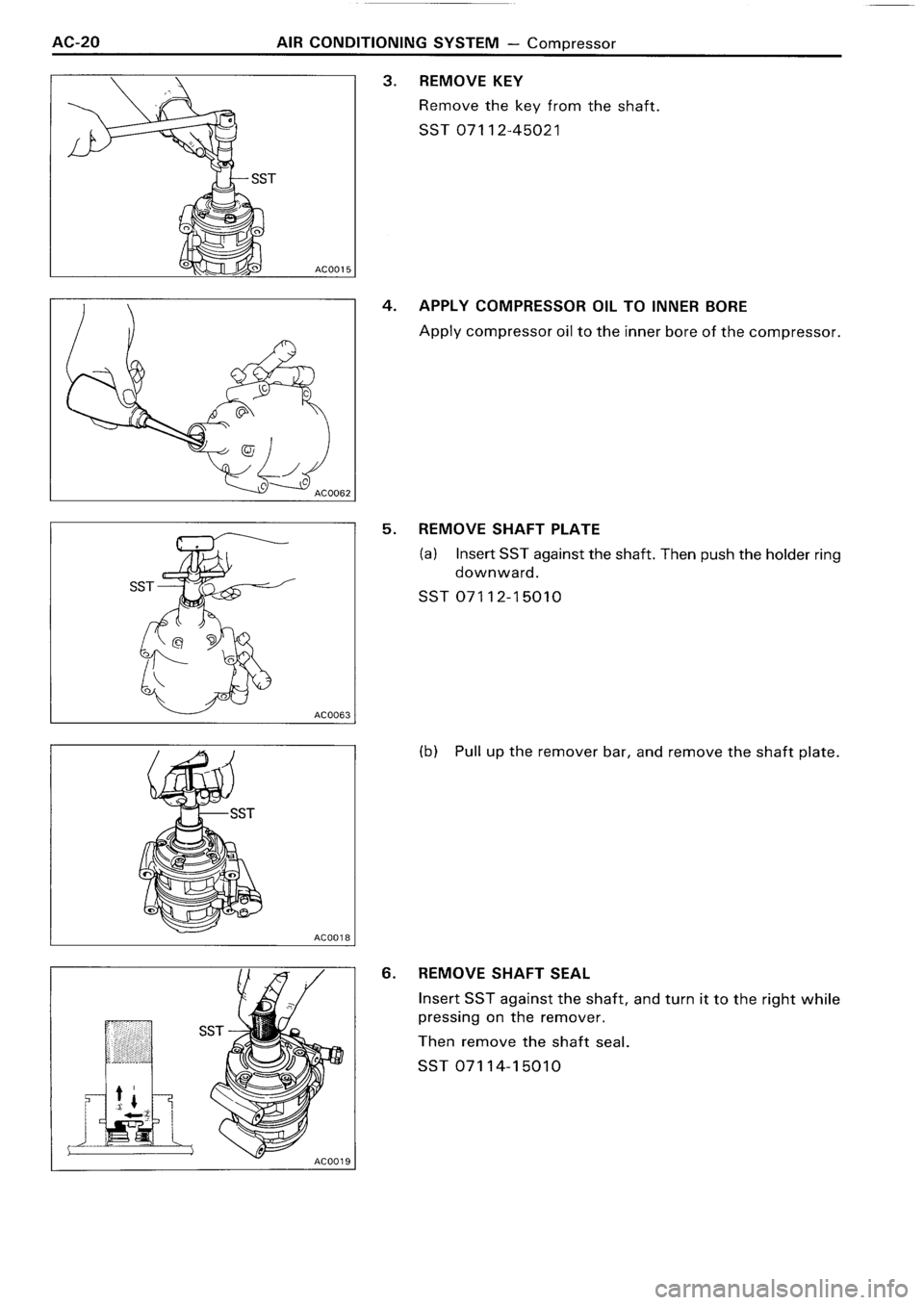 TOYOTA 4RUNNER 1986  Service Repair Manual 
