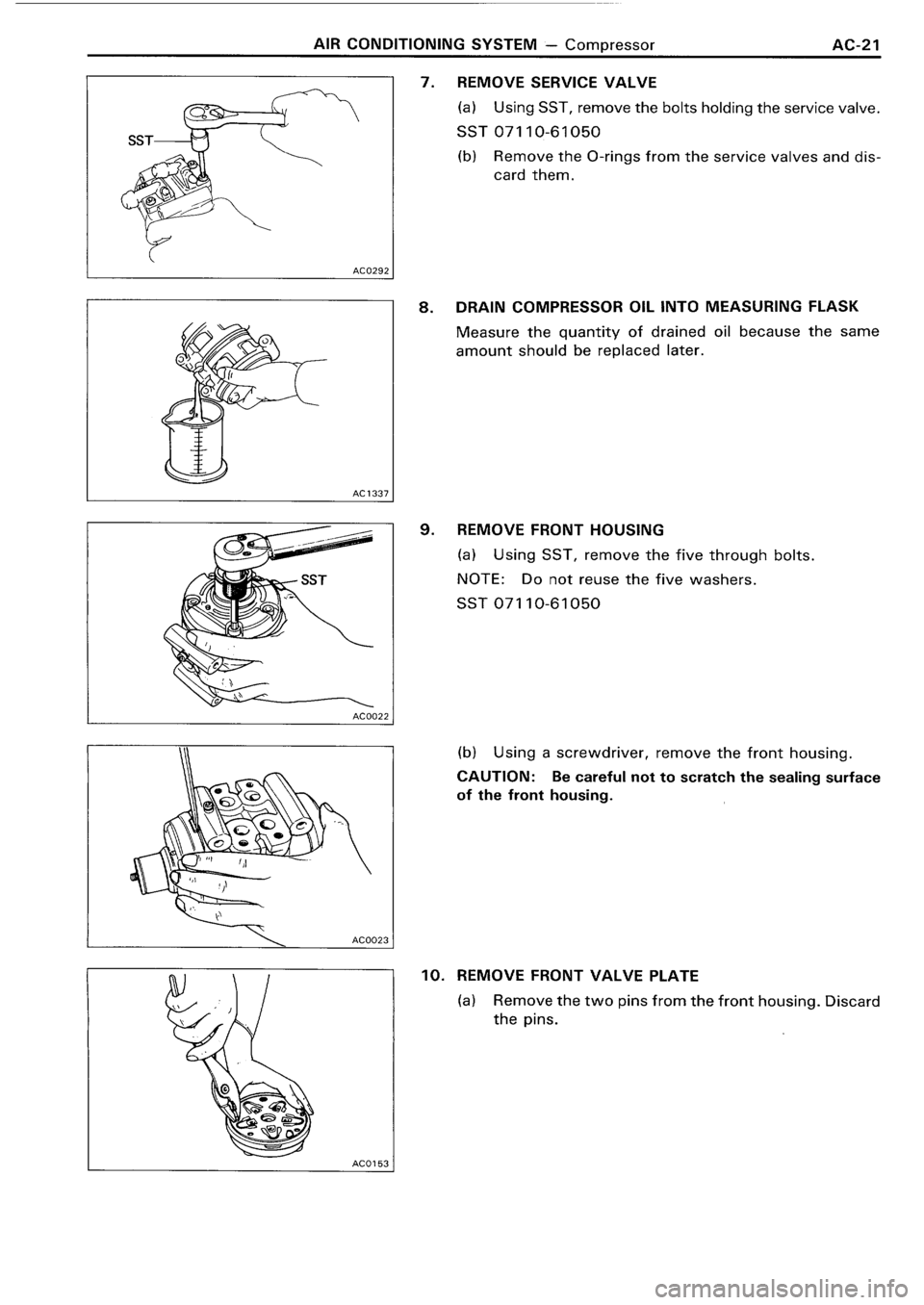 TOYOTA 4RUNNER 1986  Service Repair Manual 