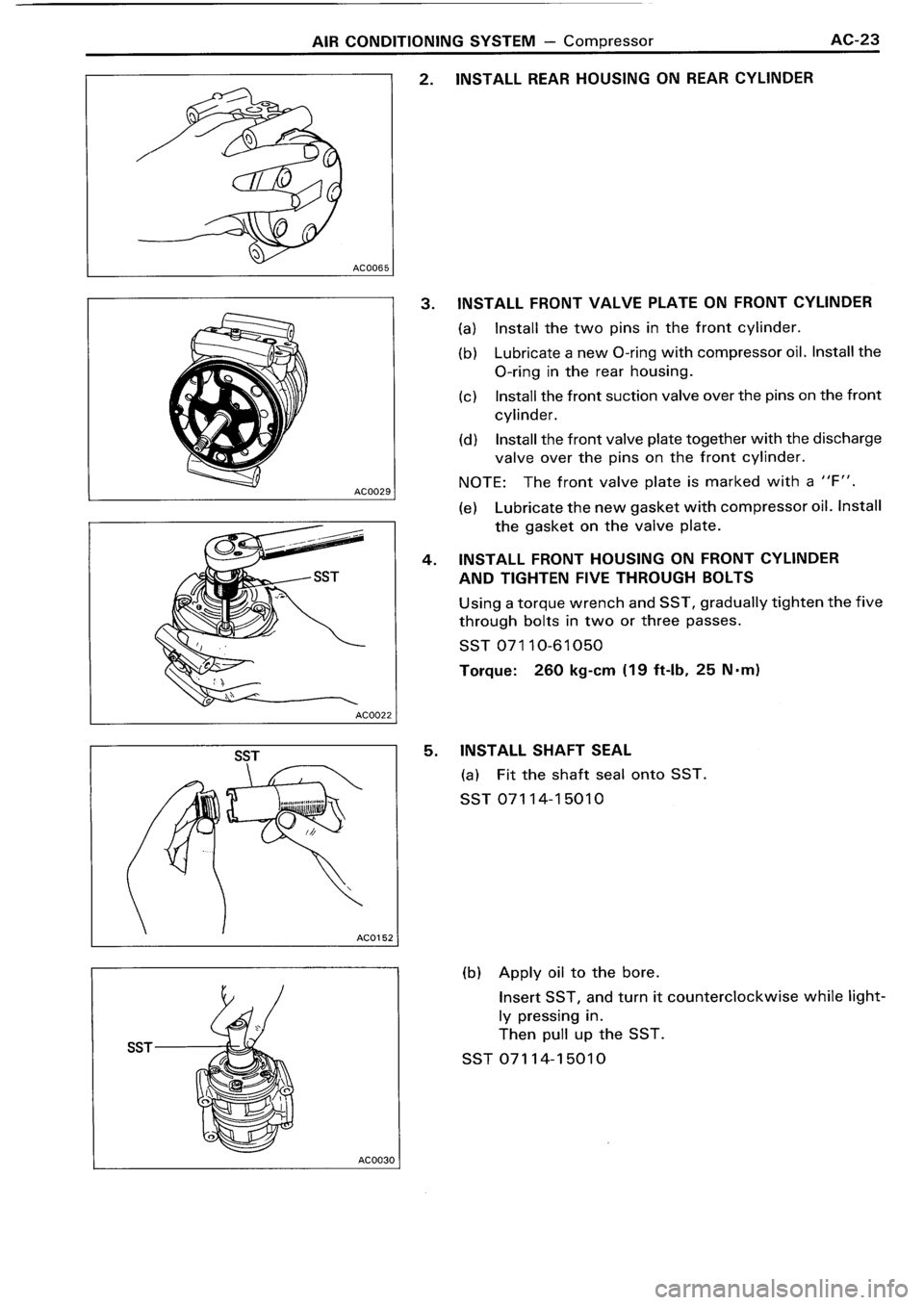TOYOTA 4RUNNER 1986  Service Repair Manual 