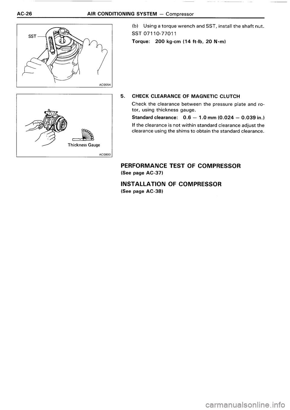 TOYOTA 4RUNNER 1986  Service Repair Manual 