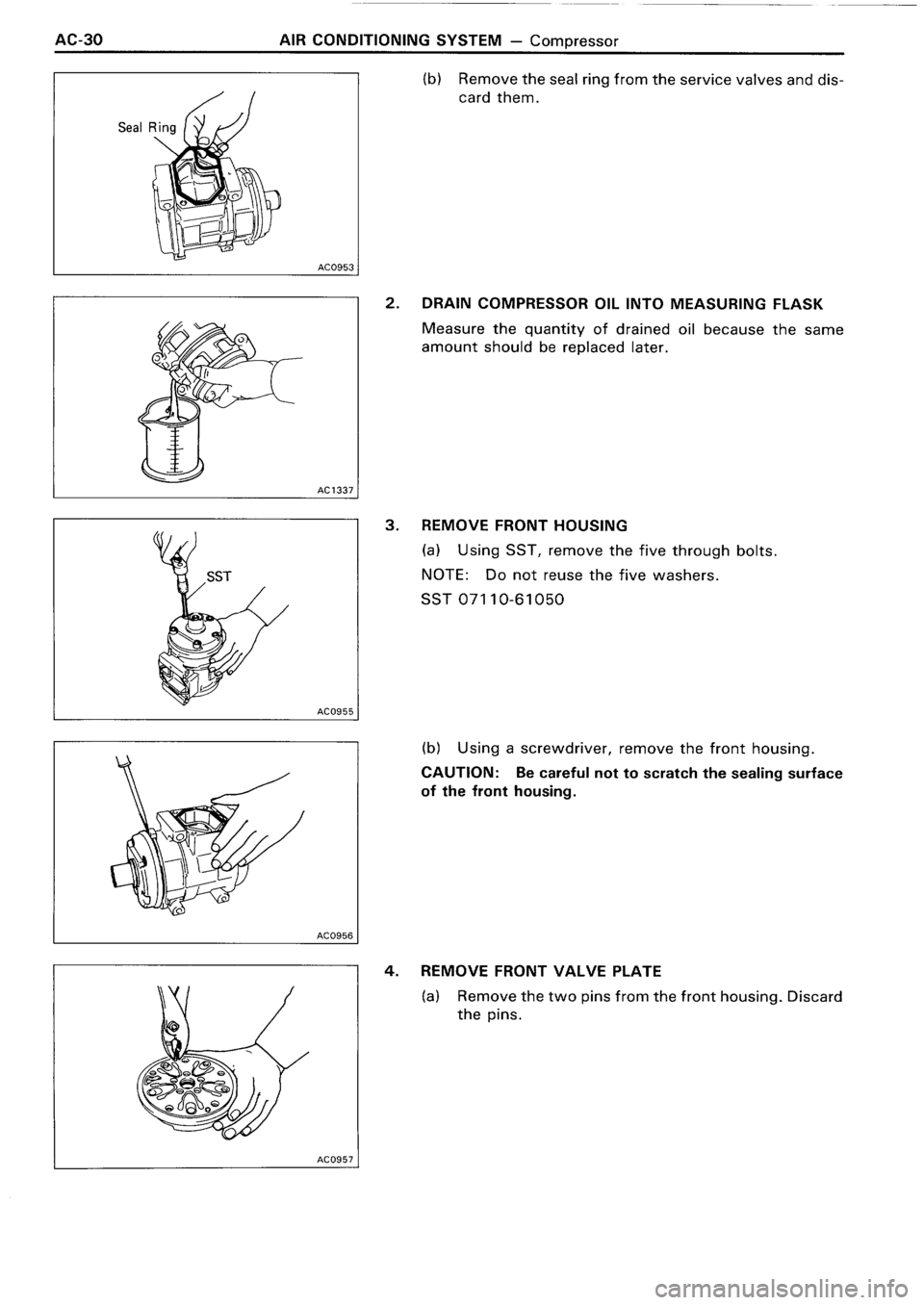 TOYOTA 4RUNNER 1986  Service Repair Manual 
